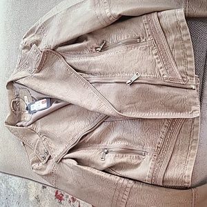 Taupe jacket size small